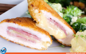 Fácil Aprende a preparar este rico cordon bleu de pollo