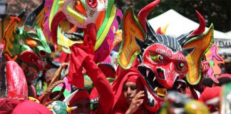 Diablos danzantes de Corpus Christi