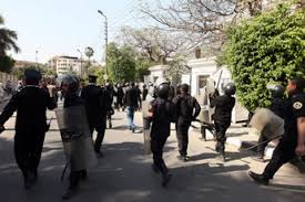 funeral de coptos en El Cairo