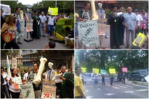 profesores UPEL maracay protestan upel Maracay