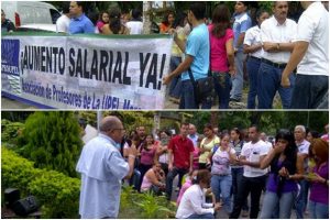 profesores UPEL maracay protestan upel Maracay