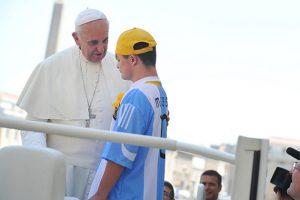 papa dejo subir