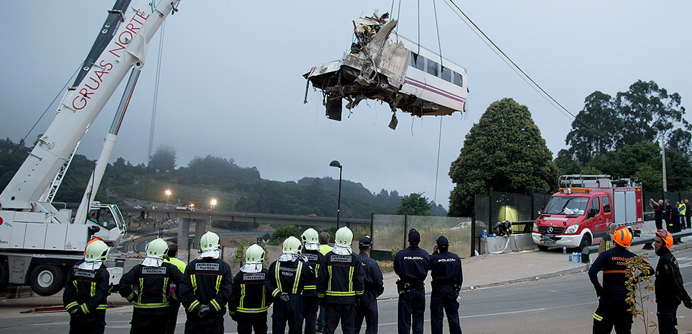 Descarrilamiento tren España