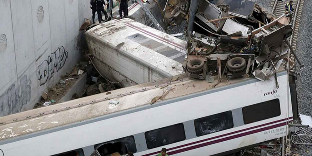 Descarrilamiento tren España