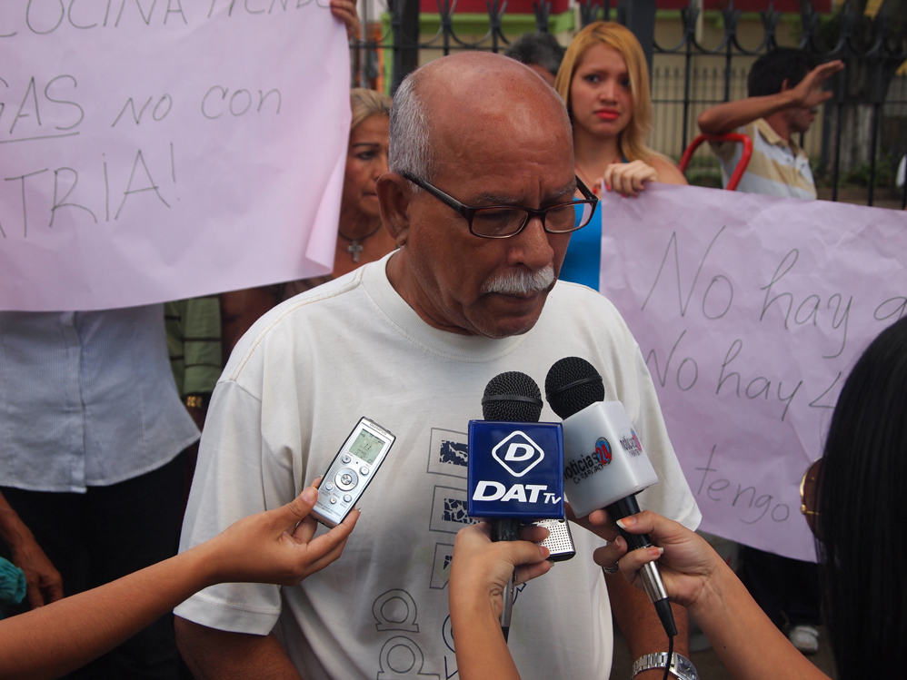 Unas 150 familias protestaron por falta de gas en la parroquia Candelaria de Valencia