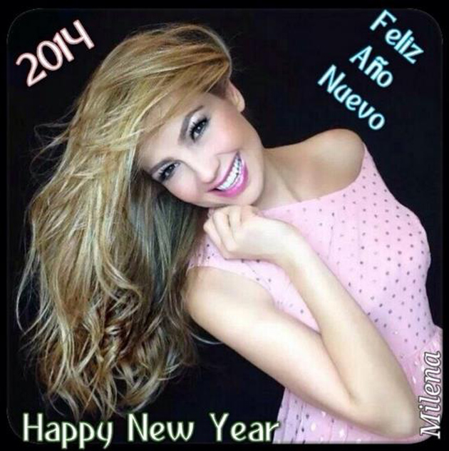 Thalia deseo Feliz Año a sus seguidores