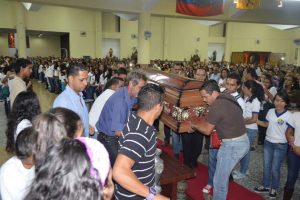 Funeral del padre Salesiano