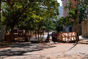 zona norte obstaculizada
