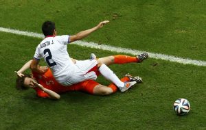 imágenes del encuentro entre Holanda y Costa Rica 9