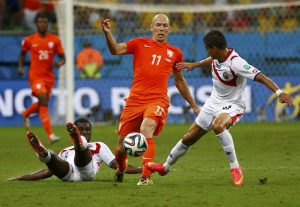 imágenes del encuentro entre Holanda y Costa Rica 4
