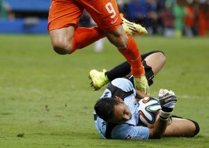 imágenes del encuentro entre Holanda y Costa Rica 5
