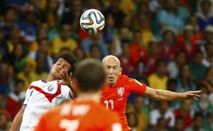 imágenes del encuentro entre Holanda y Costa Rica 6