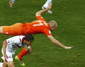 imágenes del encuentro entre Holanda y Costa Rica 7