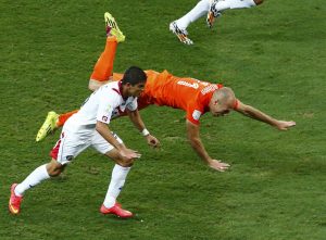 imágenes del encuentro entre Holanda y Costa Rica 8
