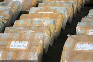 380 kilos de cocaína