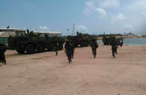 Armada verifico funcionamiento de Vehiculos