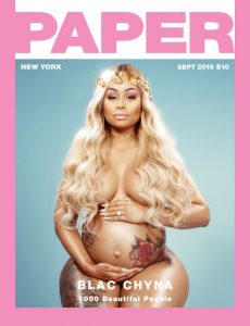 Blac Chyna Mostro embarazo desnuda