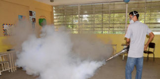 Fumigación escuelas
