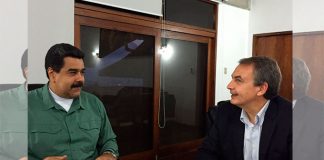 Zapatero y Maduro