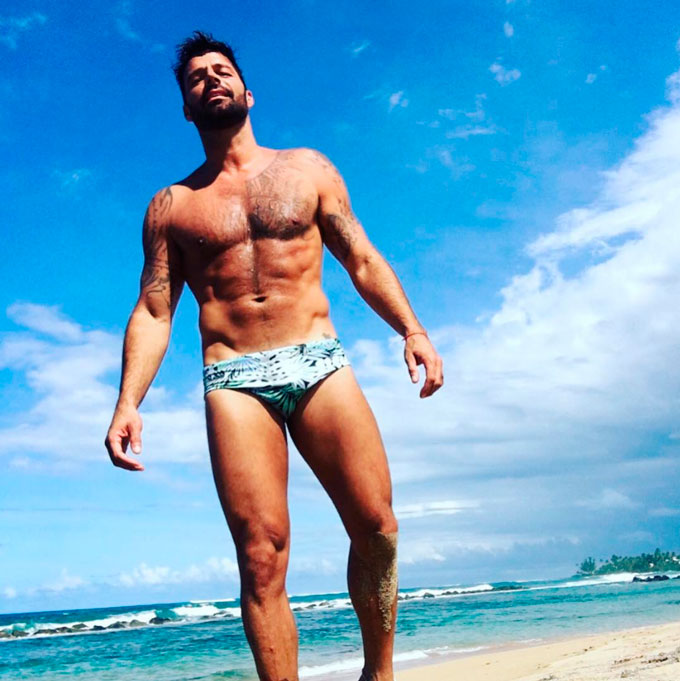 Ricky Martin Se Mostr Con Poca Ropa En Instagram Fotos