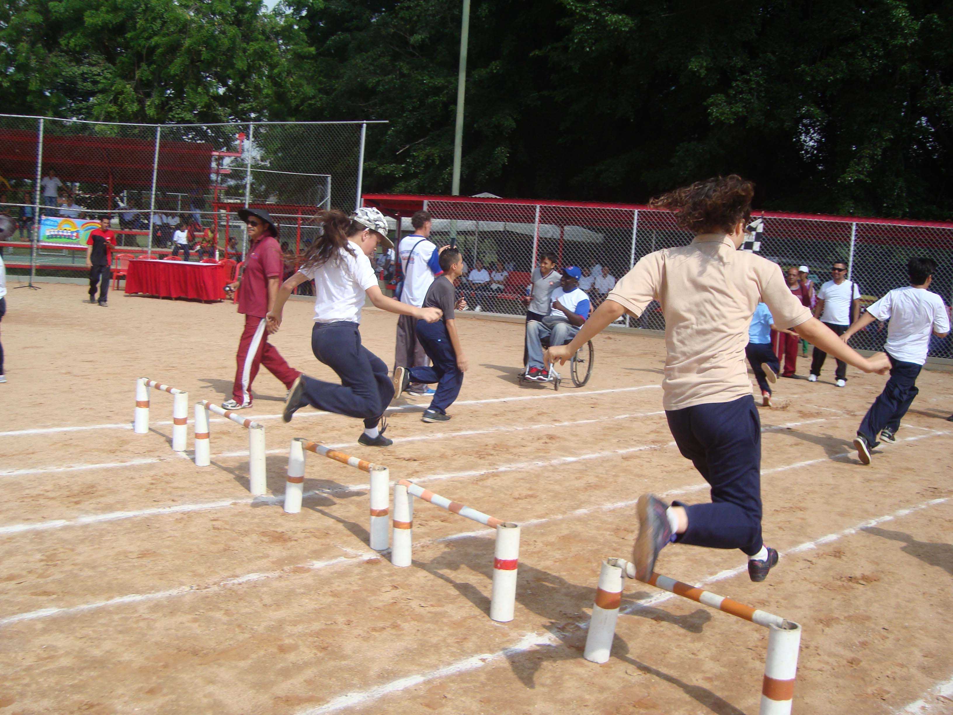 Festival atletas con discapacidad