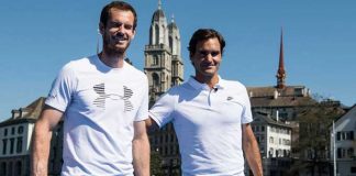 entrenaron Roger Federer y Andy Murray en Zúrich
