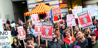 Manifestantes-1 Trump