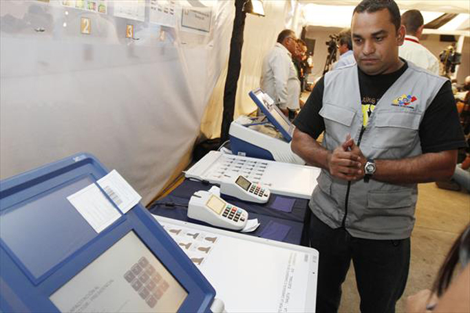máquinas de votación