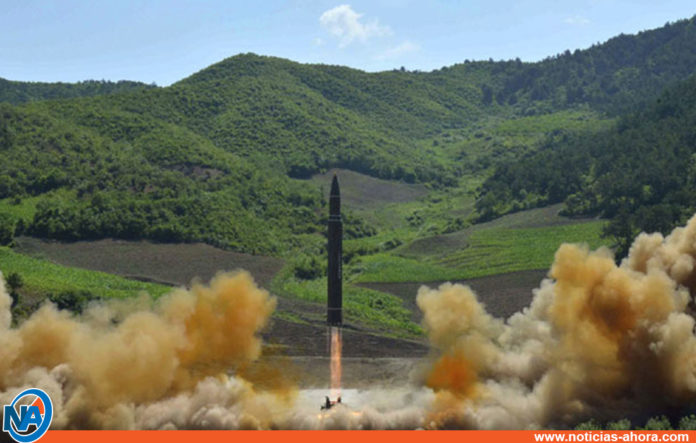 Corea del Norte lanzó proyectiles