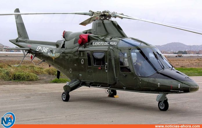 accidente helicóptero Perú