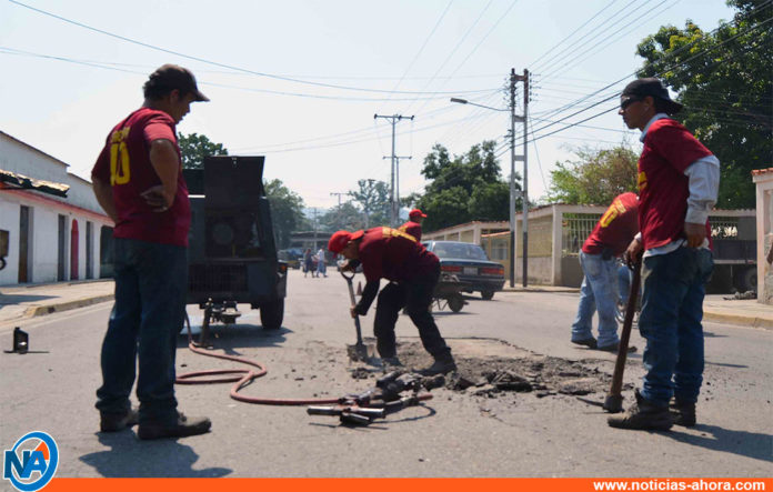 programa asfaltado municipal guacara