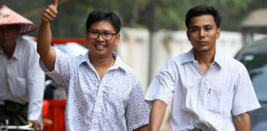 Myanmar liberados Periodistas Reuters
