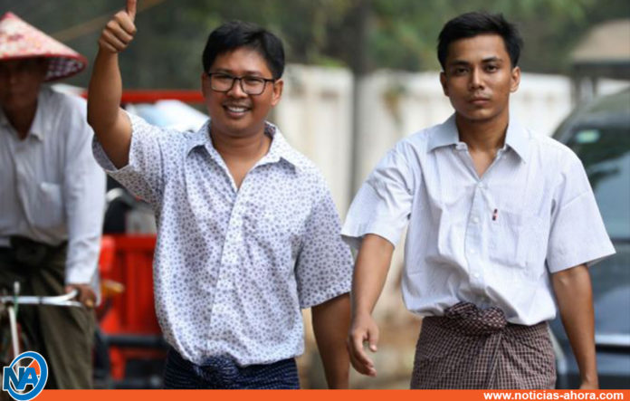 Myanmar liberados Periodistas Reuters