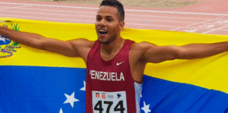 venezolanos Sudamericano de Atletismo