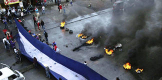 protestas populares Honduras