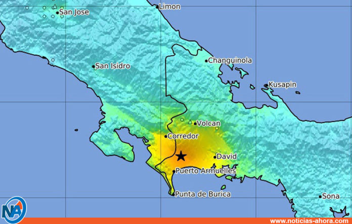 Terremoto Costa Rica y Panamá