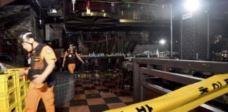 derrumbe bar Corea del Sur - Noticias Ahora