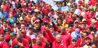 Cabello encabezó marcha - Noticias Ahora