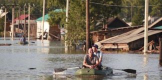 muertos desaparecidos inundaciones Irkutsk