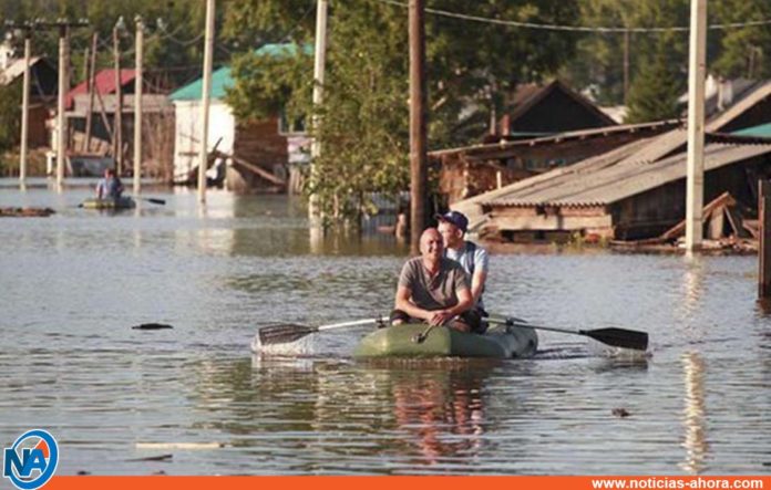 muertos desaparecidos inundaciones Irkutsk