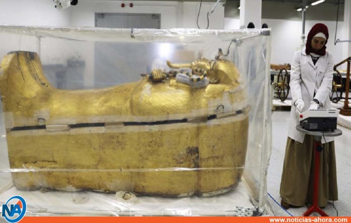 Egipto restauración sarcófago Tutankamón - Noticias Ahora