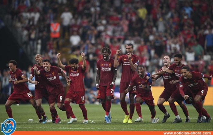 Liverpool campeón Supercopa de Europa - Noticias Ahora