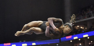 Simone Biles salto - Noticias Ahora