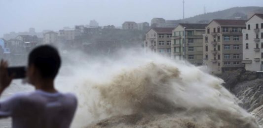 tifón Lekima en China - Noticias Ahora