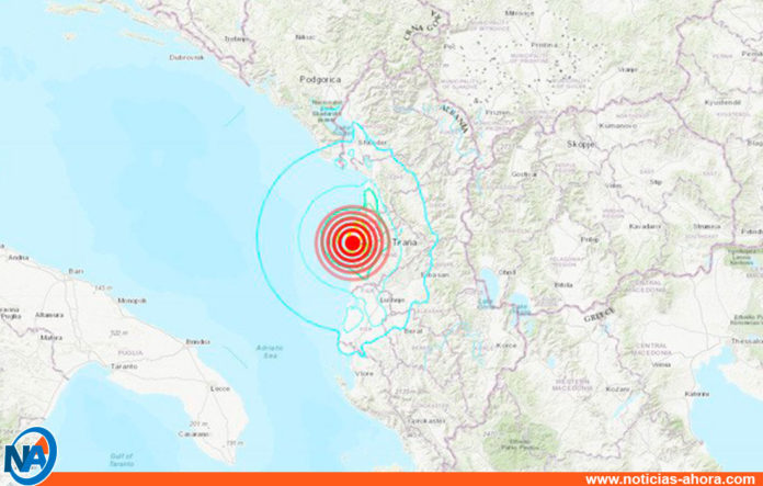 Dos sismos Albania - noticias ahora
