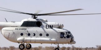 Helicóptero ONU RCA