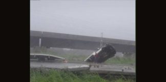 accidente vial en viaducto La Cabrera - Noticias Ahora