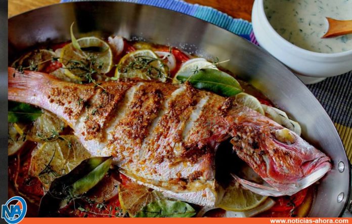 pescado relleno al horno- Noticias Ahora