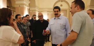 maduro reunión intelectuales cubanos - Noticias Ahora