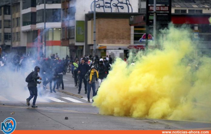 protestas colombia manifestantes muertos - Noticias Ahora